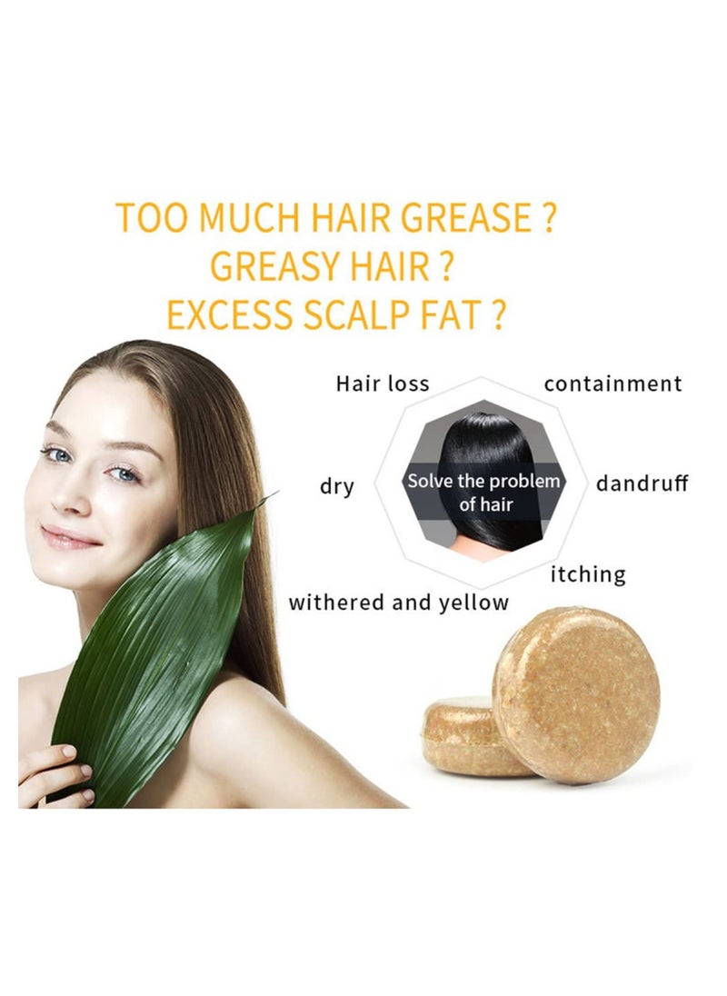 MAITING Natural Organic Ginger Hair Regrowth Shampoo Bar for Hair Growth and All Hair Types, Unisex Adult 2 Pcs  - Image 4