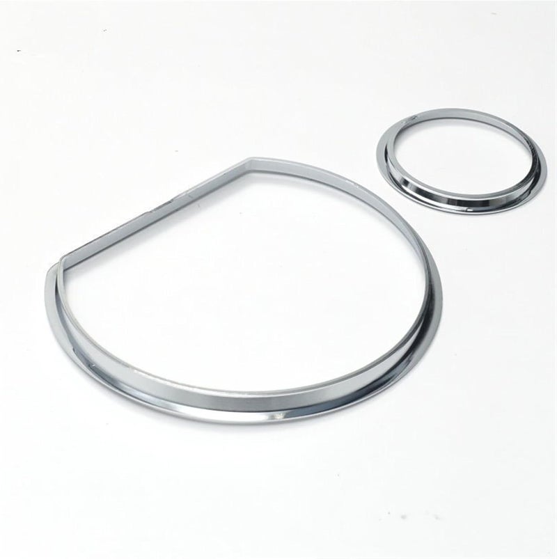QASULER Chrome Gauge Rings for Chaser JZ X90 - Image 4