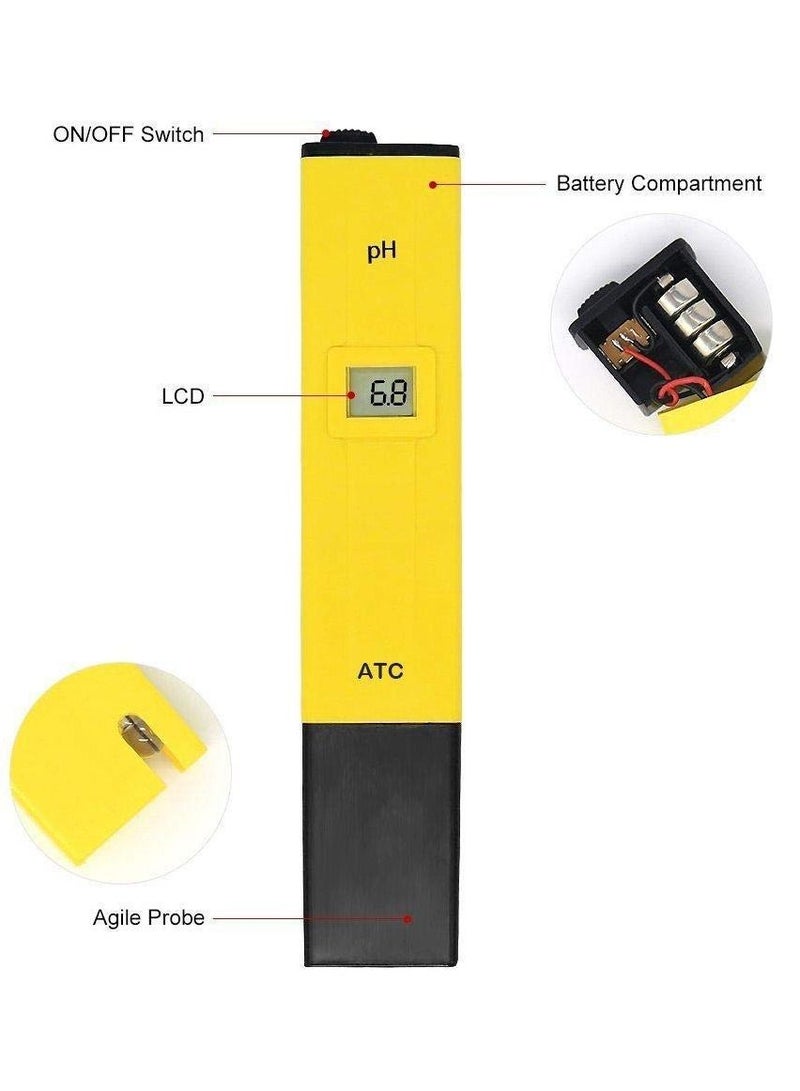 Generic Digital pH Meter Water Hydroponics Pocket Pen Tester Aquarium Pond Pool Test  - Image 2