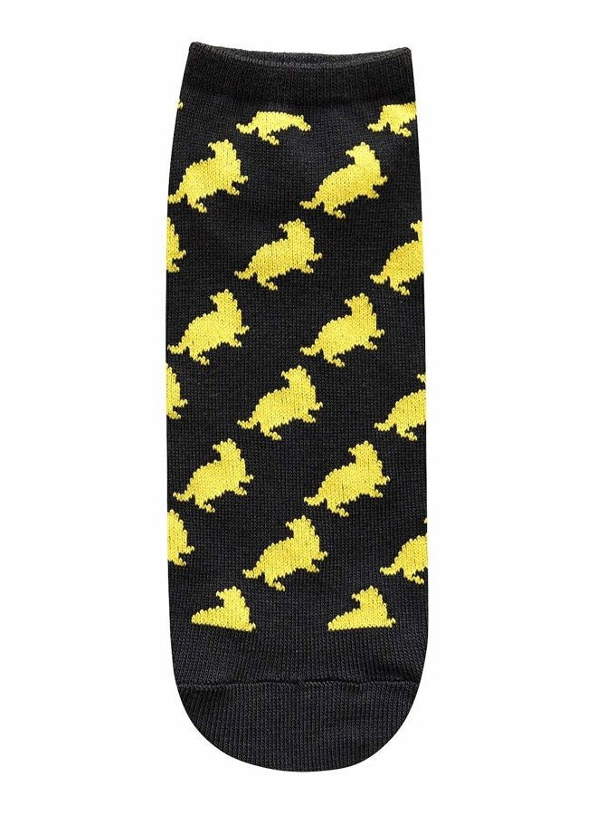Harry Potter Hufflepuff Juniors/Womens 5 Pack Ankle Socks Size 4-10 - Image 5
