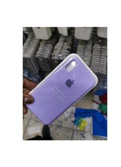 Compatible with iPhone X/iphone XS Case, Liquid Silicone Case, Full Body Protective Cover, Shockproof, Slim Phone Case, Anti-Scratch Soft Microfiber Lining - Light Purple