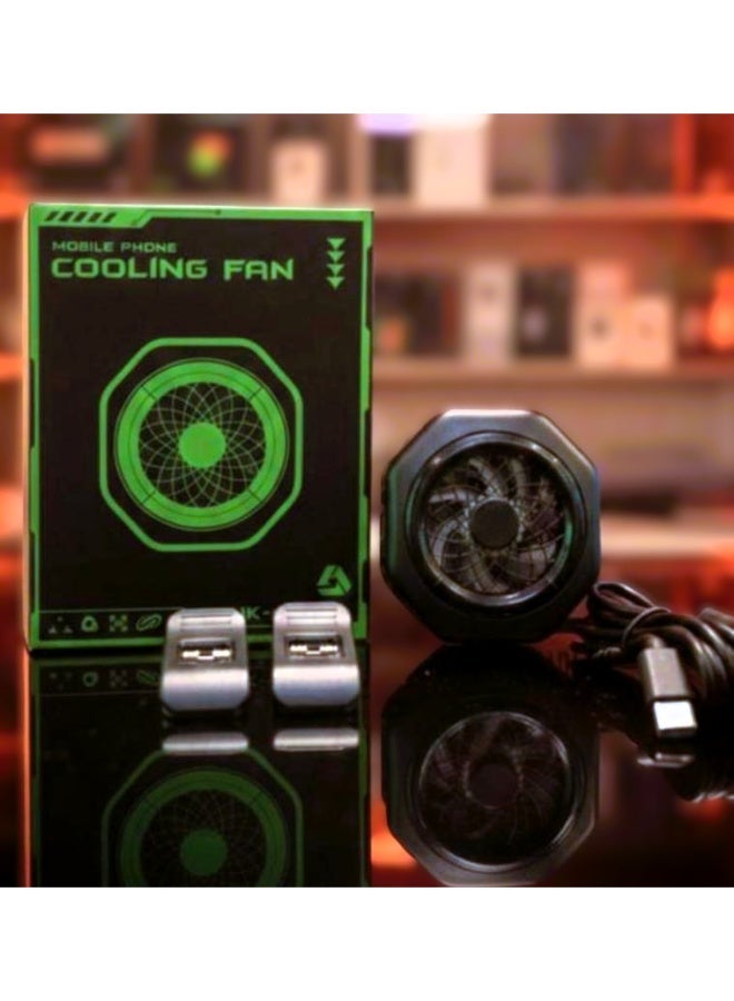 HK-4 Pro Magnetic & Clip Mobile Phone Cooler - Semiconductor Gaming Cooling Fan for Smartphones & Tablets - Image 1