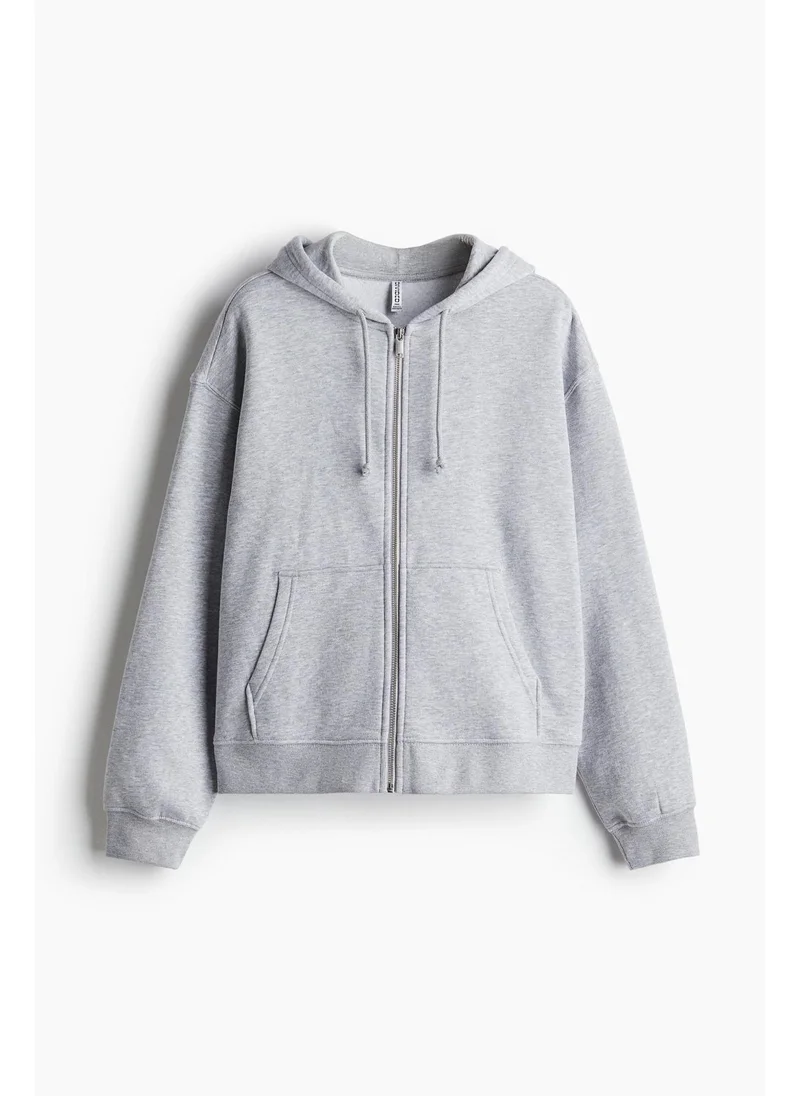 اتش اند ام Zip-through hoodie