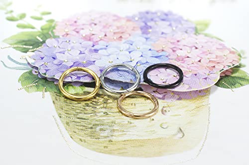 HQLA 16G 18G 20G Stainless Steel Hinged Clicker Segment Septum Nose Lip Ring Hoop Cartilage Tragus Sleeper Earrings Body Piercing Jewelry for Women Men 6mm 8mm 10mm Mix Colors A Set (20G - 6mm - 4Pcs) - Image 5