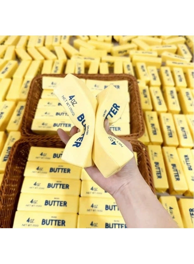 Dampling Soft Butter Stick Slow Rebound Toy, Butter Bar Slow Rebound Squeeze Toy, Stress Relief Toy For Students Small dumpling - Image 3