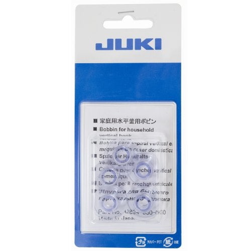Juki Plastic Drop In Bobbins Package of 5 - Image 1
