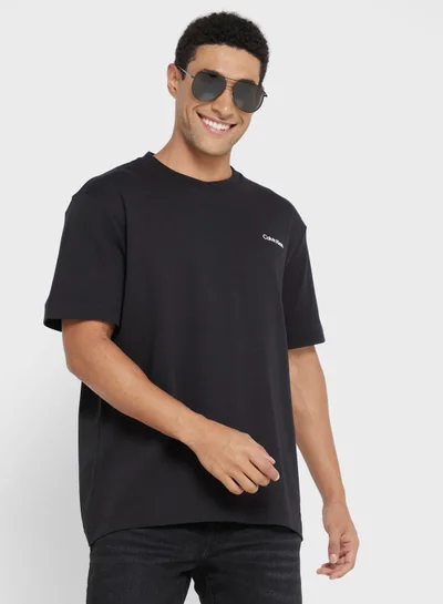 CALVIN KLEIN Logo Crew Neck T-Shirt