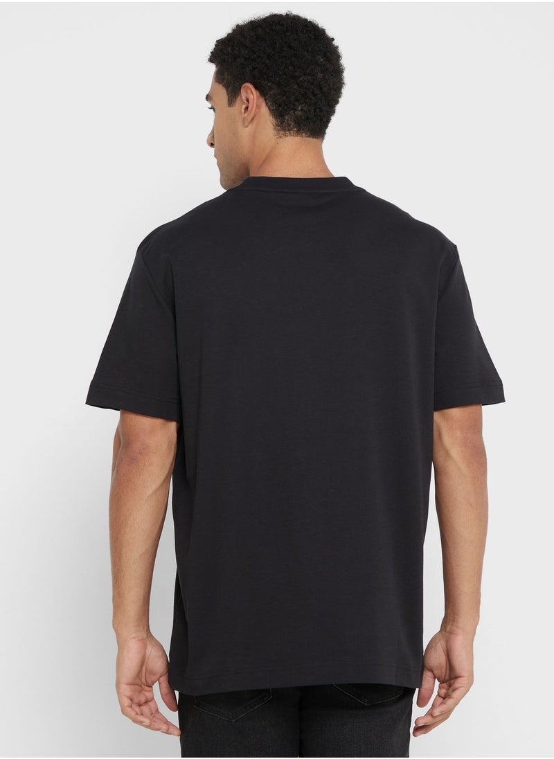 CALVIN KLEIN Logo Crew Neck T-Shirt  - Image 2