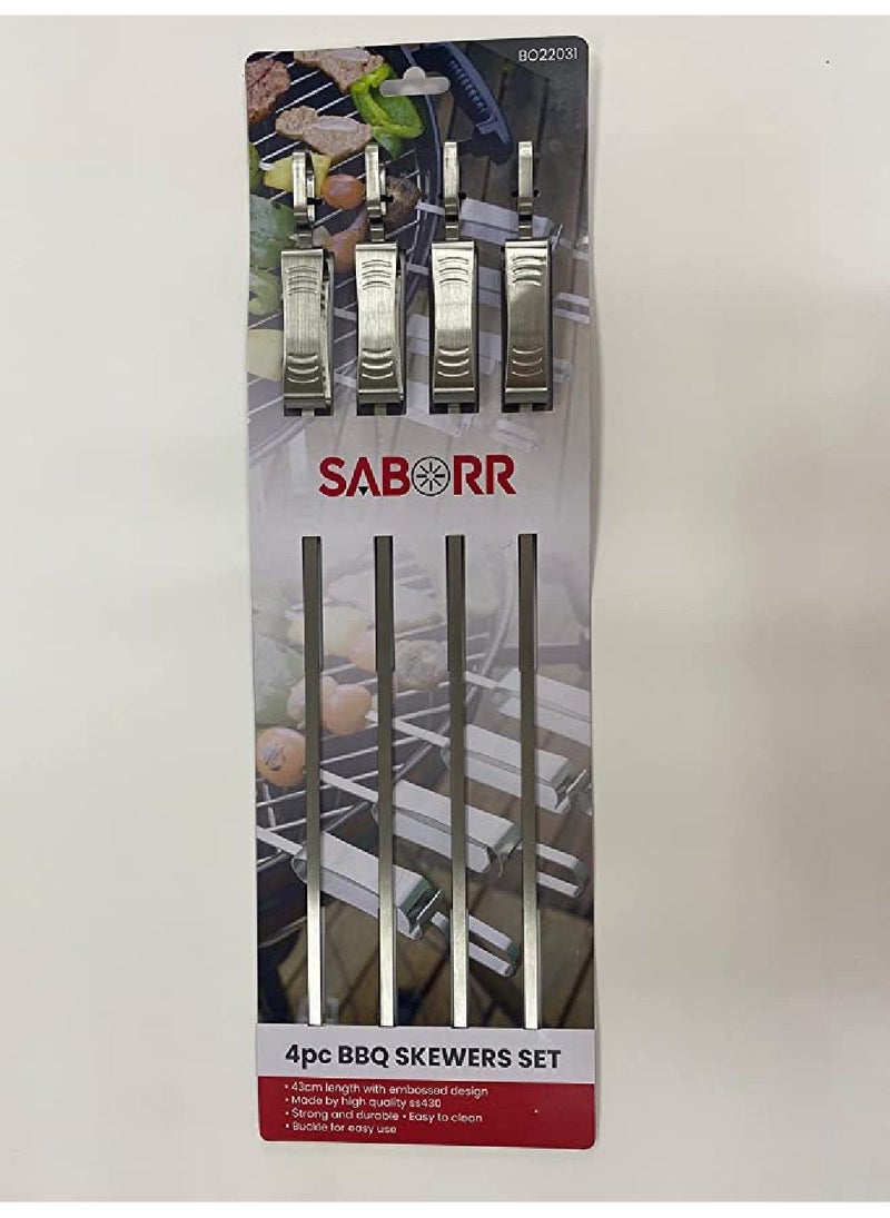 Saborr Bbq Skewers Set of 4 - Image 2