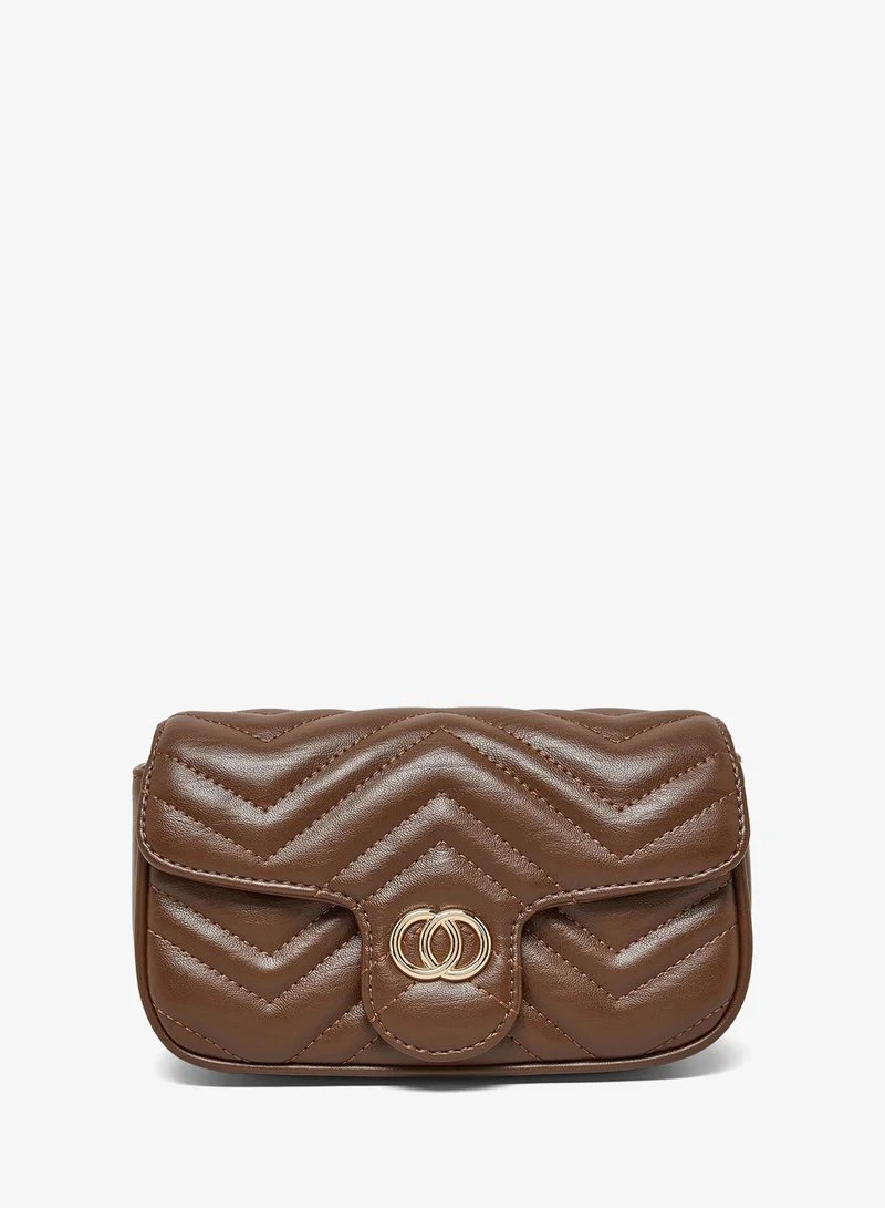 R&B Quilted Crossbody Bag