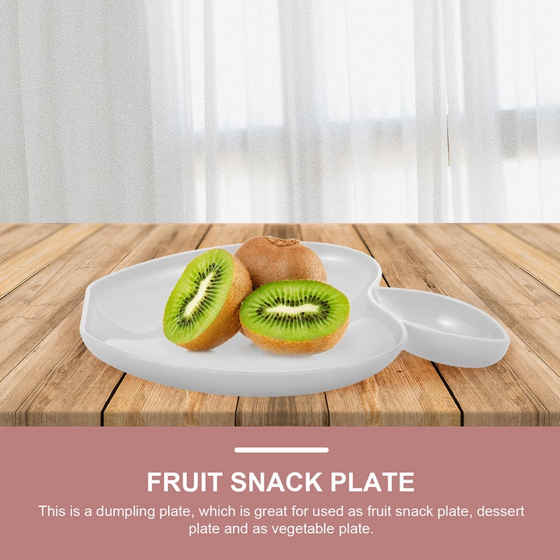 🍽️ صينية خفيفة على شكل فاكهة لتقديم الوجبات الخفيفة للمطاعم بتصميم بلاستيك متين - Image 5