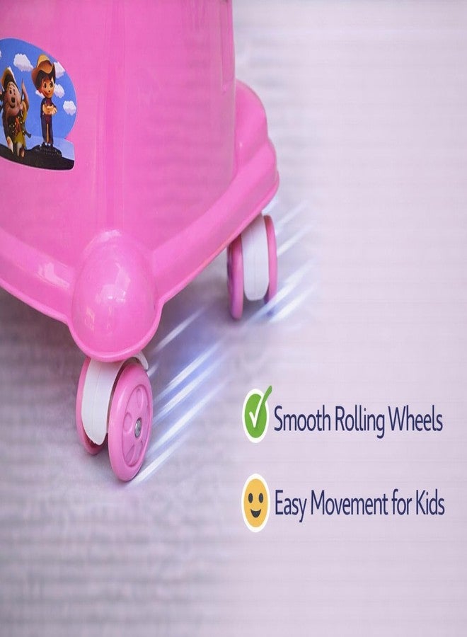 Maanit Potty Training Kit Cum Riding Bike For Kids (Pink) - Image 4