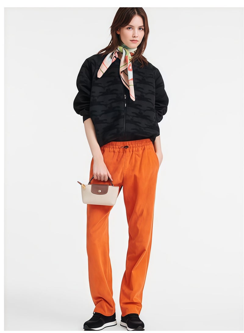 Longchamp women's Classic Fashion Versatile Mini Makeup Bag Handbag Shoulder Bag Handheld Small Bag Off White - Image 4