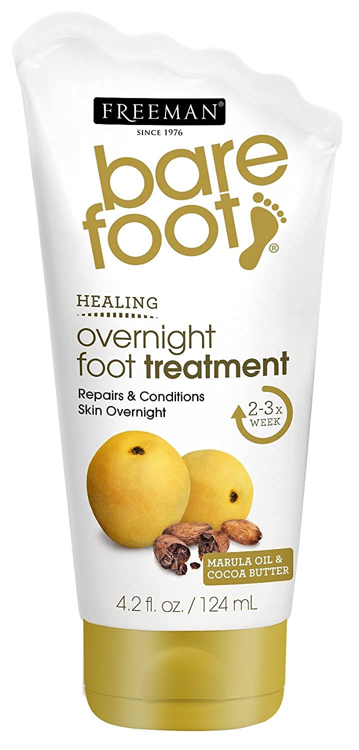 Freeman Bare Foot Overnight Foot Treatment 4.2 Ounce (124ml)