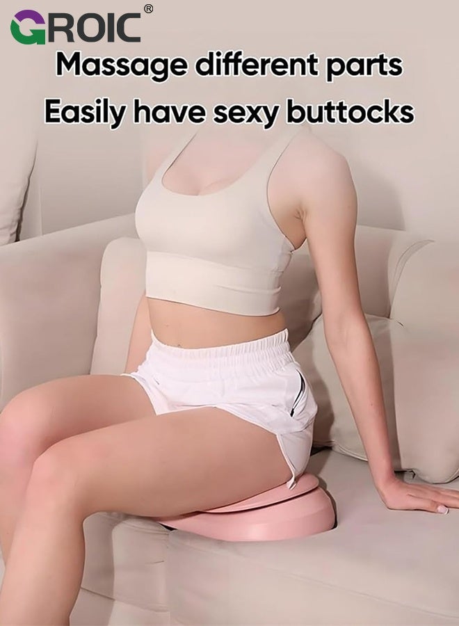 GROIC آلة تدريب الخصر والوسط مع حركة التواء، معدات لياقة بدنية بسعة كبيرة مغناطيسية لفقدان الوزن، تشكيل الجسم وت toning العضلات، معدات تمارين منزلية للنساء، ملحقات صالة الألعاب الرياضية - Image 2