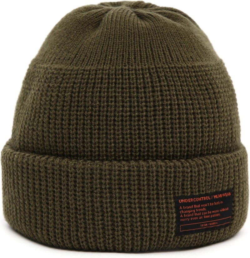 UNDERCONTROL Store Winter Trawler Fisherman Beanie Men Women Unisex Stylish Plain Docker Skull Hat Roll up Watch Cap Color Pack - Image 2