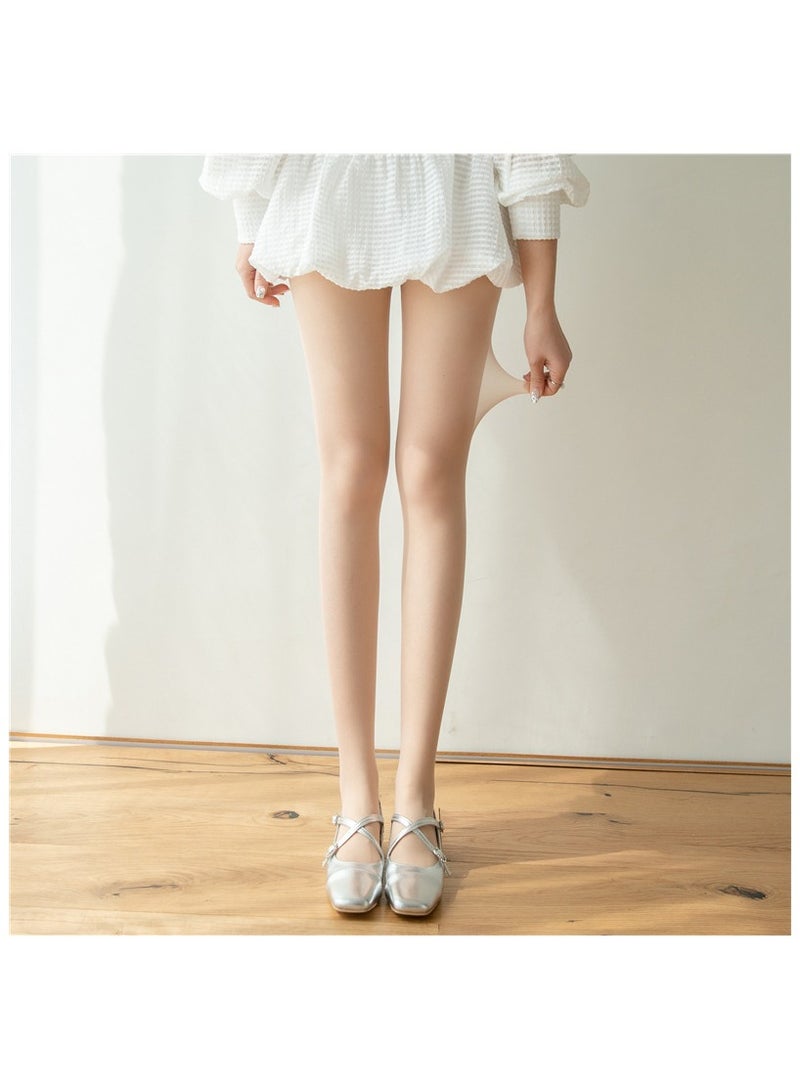 Fashionable Women's Stockings 15D ultra-thin Solid Color Matte Tight Fitting Pantyhose