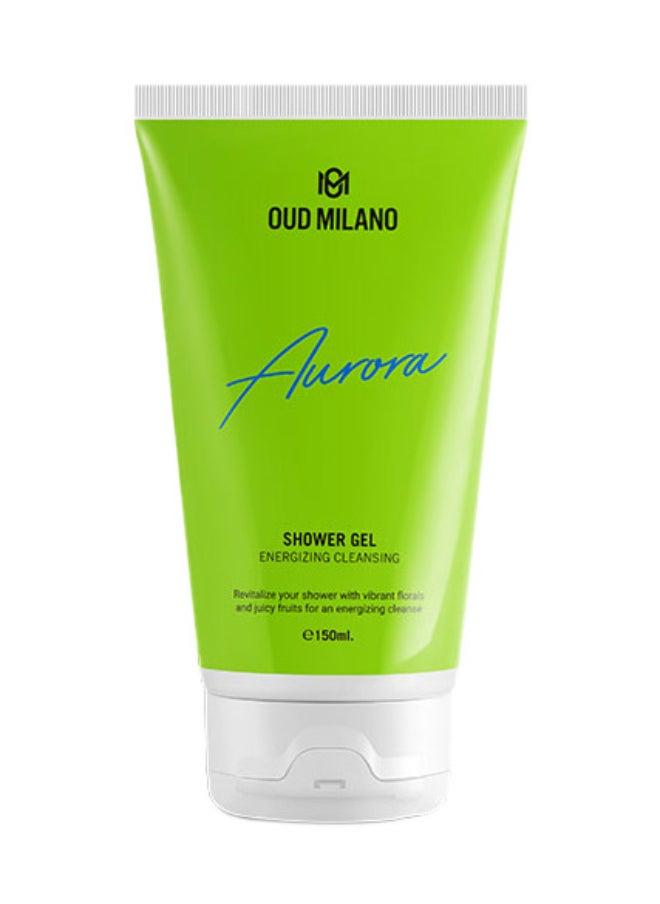 OUD MILANO Body Wash- Shower Gel 150 Ml Tube Aurora 