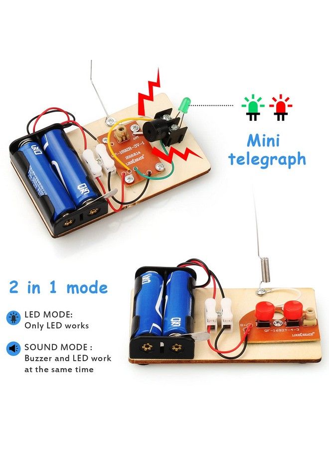 Poraxy 5 مجموعات من مجموعات بناء خشبية ومشاريع جذعية للأطفال من سن 8 إلى 12 عامًا، ألغاز ثلاثية الأبعاد، مجموعات نماذج تجارب علمية تعليمية يمكنك صنعها بنفسك، ألعاب للأطفال من سن 8 إلى 13 عامًا، هدايا للأولاد والبنات من سن 8 إلى 12 عامًا - Image 4