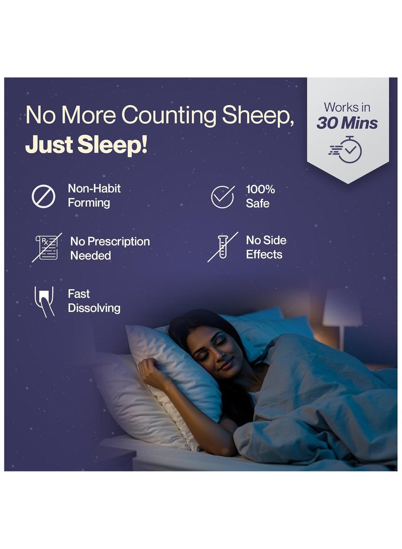 سيتو سليب ريستور ميلاتونين ٥ ملغ - ٣٠ شريطًا قابلًا للذوبان عن طريق الفم - Image 5