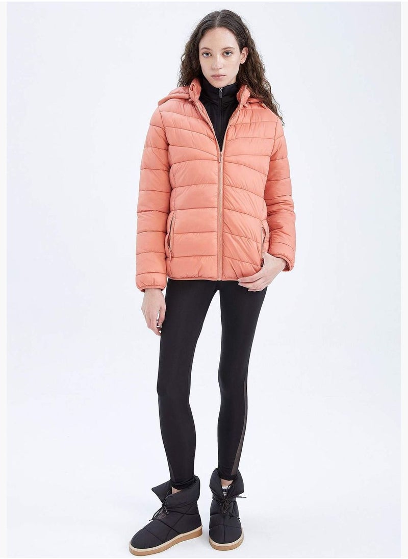 DeFacto Woman Slim Fit Hooded Jacket  - Image 5