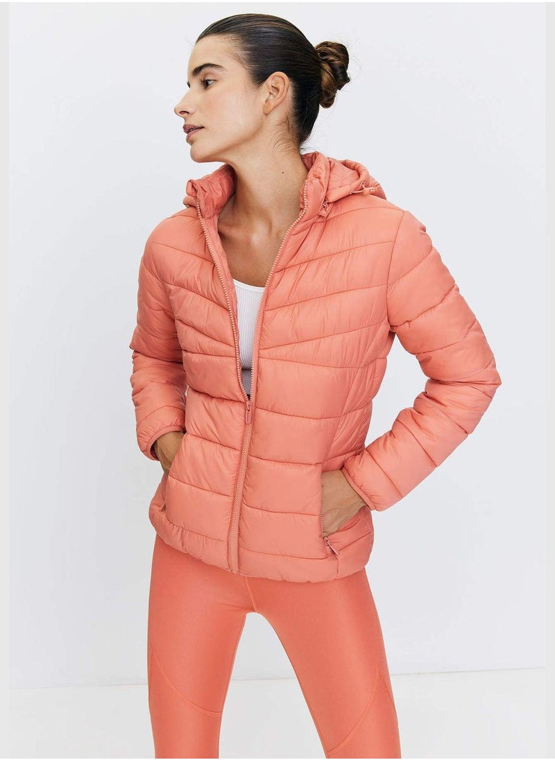 DeFacto Woman Slim Fit Hooded Jacket  - Image 3