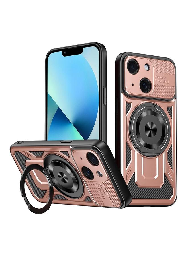 S-TOP Case For iPhone 13 Armor Rotating Holder MagSafe Phone Case - Image 1