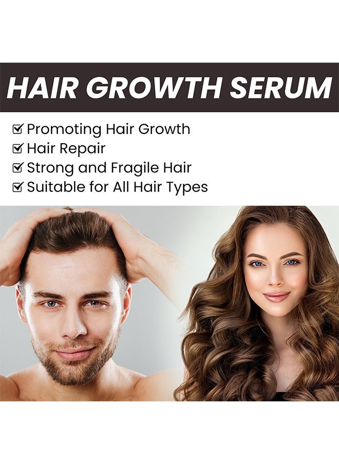 OUHOE - Biotin Hair Growth Serum 30ml,Can Promote Hair Growth,Hair Repair,Strong And Fragile Hair,Suitable For All Hair Types - Image 1