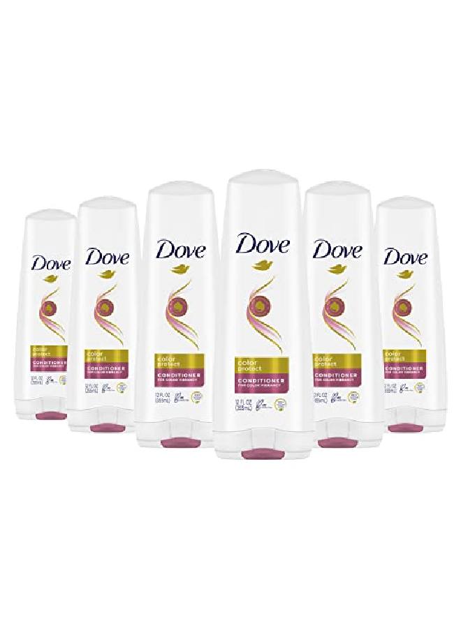 Dove بلسم الشعر للعناية بالألوان من نوتريتف سوليوشنز للشعر المعالج بالألوان - حماية اللون - لون يدوم طويلاً - حيوية اللون 12 أونصة - عبوة من 6 - Image 2