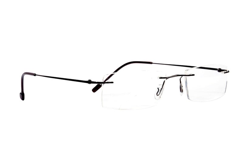 RedEx إطار نظارات ريدكس تيتانيوم، نظارات بصرية بدون إطار للرجال والنساء - Image 4