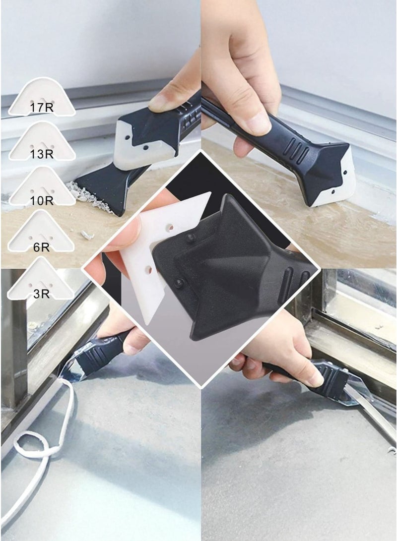 15-Piece 3 in 1 Silicone Caulking Sealant Finishing Tool - Image 1