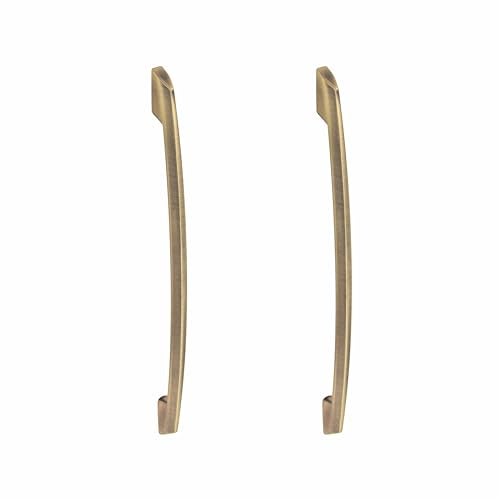 Atom 12.2 inch Zinc Pull Handle | Antique Finish | Stylish Door Handle for Home Cabinet & Drawer | Push Bar 545 | Pack of 2 - Image 1