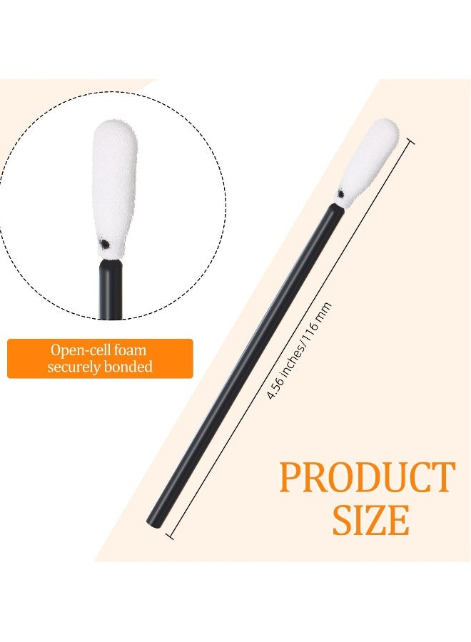 100 Pcs Foam Swabs, Lint-Free Cleaning Swabs, 4.56 Inch Foam Tip Cleaning Stick, Lab Sponge Swabs for Cleaning Inkjet Printer, Camera, Optical Lens, Optical Equipment, and Electronics - Image 3
