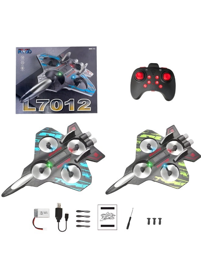 DAT FLYZO L7012 Quadcopter Drone – 15-20 Min Flight, 360° Flip, Altitude Hold, One-Key Takeoff/Land – Remote Control Toy for Kids & Adults (Upgraded Model) - Image 2