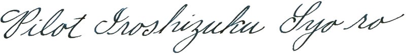 Pilot Iroshizuku Bottled Fountain Pen Ink, Syo-Ro, Dew on Pine Tree, Dark Turquoise (69206) - Image 5