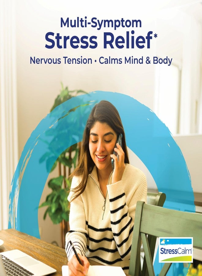 Boiron StressCalm Tabs - 100 Count for Relief of Stress, Anxiousness, Nervousness, Irritability, and Fatigue - Convenient Stress Calm Meltaway Tablets - Image 4