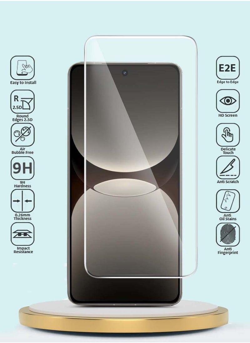 جيماكس واقي شاشة من الزجاج المقوى Realme GT 7 Pro 5G 2024 GMAX Premium Series 9H 2.5D - شفاف  - Image 2