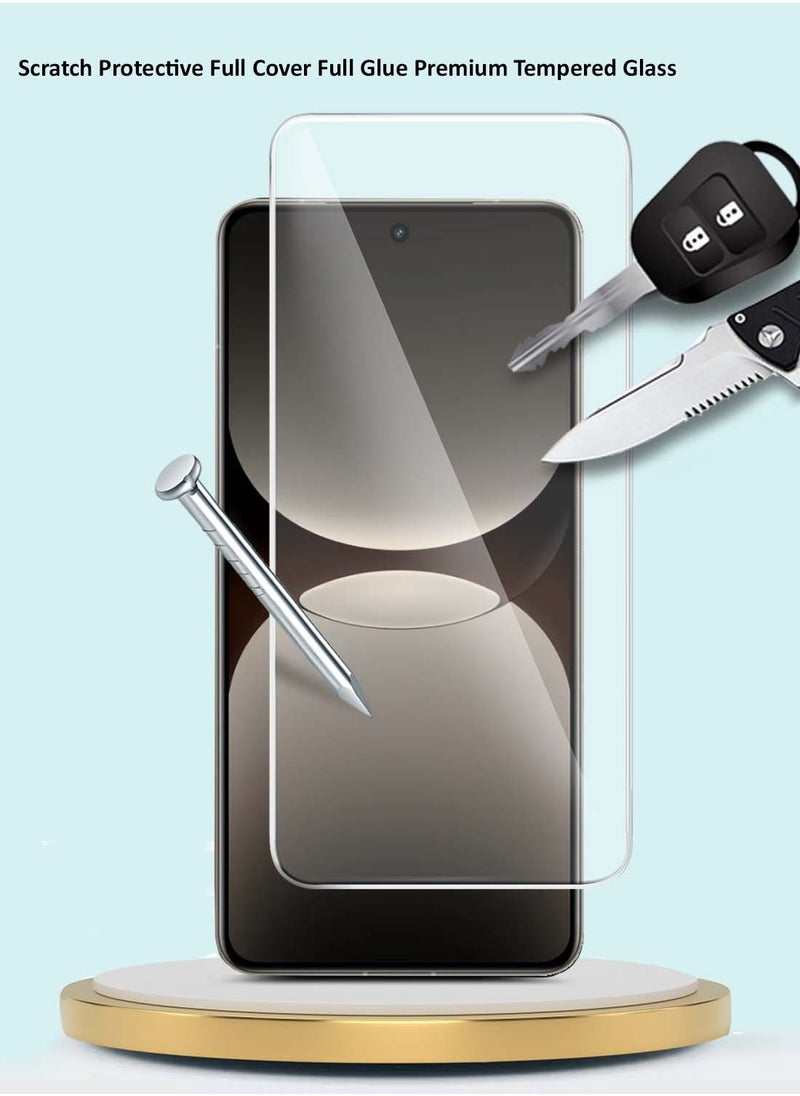 جيماكس واقي شاشة من الزجاج المقوى Realme GT 7 Pro 5G 2024 GMAX Premium Series 9H 2.5D - شفاف  - Image 3