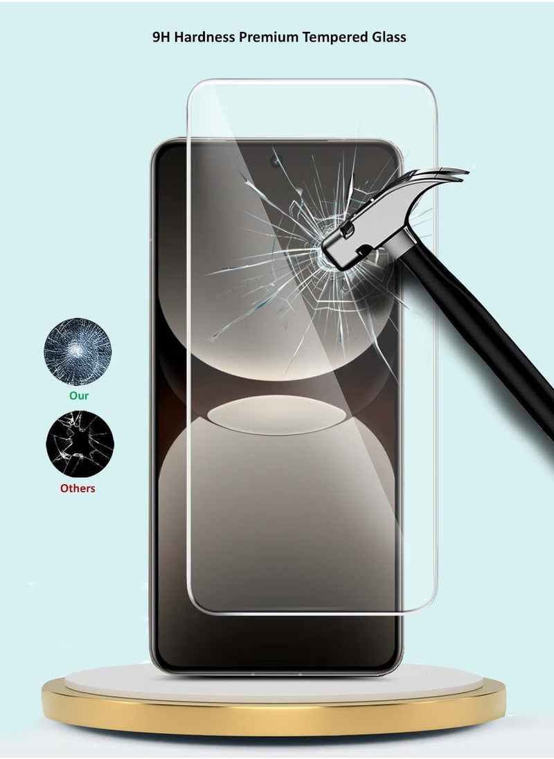 جيماكس واقي شاشة من الزجاج المقوى Realme GT 7 Pro 5G 2024 GMAX Premium Series 9H 2.5D - شفاف  - Image 4