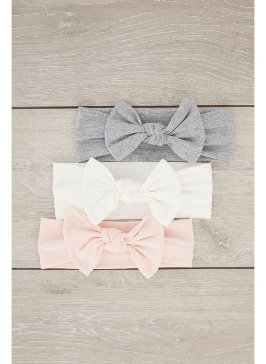 Handmade Soft Bow Tie Natural 100% Cotton Combed Cotton 3-Piece Baby Kids Girls Bandana Set - pzsku/Z2F4D72D49BF4012D2709Z/45/_/1725613202/61652375-2b65-4817-aafc-f8cf3d173f97