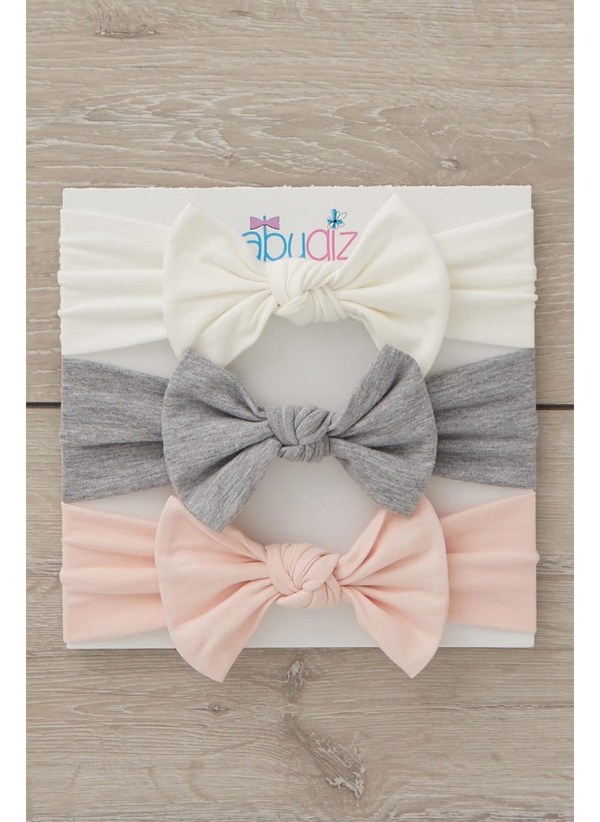 Handmade Soft Bow Tie Natural 100% Cotton Combed Cotton 3-Piece Baby Kids Girls Bandana Set - pzsku/Z2F4D72D49BF4012D2709Z/45/_/1725613205/390be0a5-13ca-482f-a139-742b4ac30139