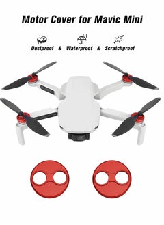 Y&D Drone Motor Cover, Compatible with DJI Mavic Mini, for Prop Blade Bundle Protection, Red  - Image 4