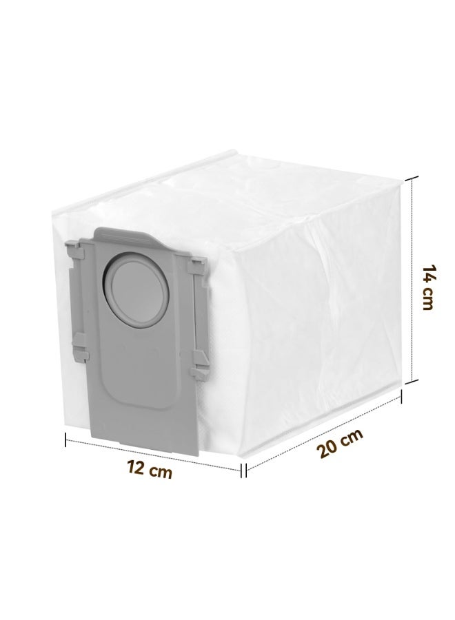 Roborock Original Disposable Dust Bags for Qrevo 5AE/Qrevo C Pro/S8 MaxV Ultra/Qrevo S/Saros 10/Q10 VF/Q10 VF+/Q7 TF/Q7 TF+/QR 798/Qrevo Curv/Qrevo Curv 2 Pro/Qrevo L Pro, 3 Pcaks - Image 2