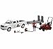 Kubota 118 Pickup Truck and Trailer w Mower Figure Accessories by New Ray - Image 3