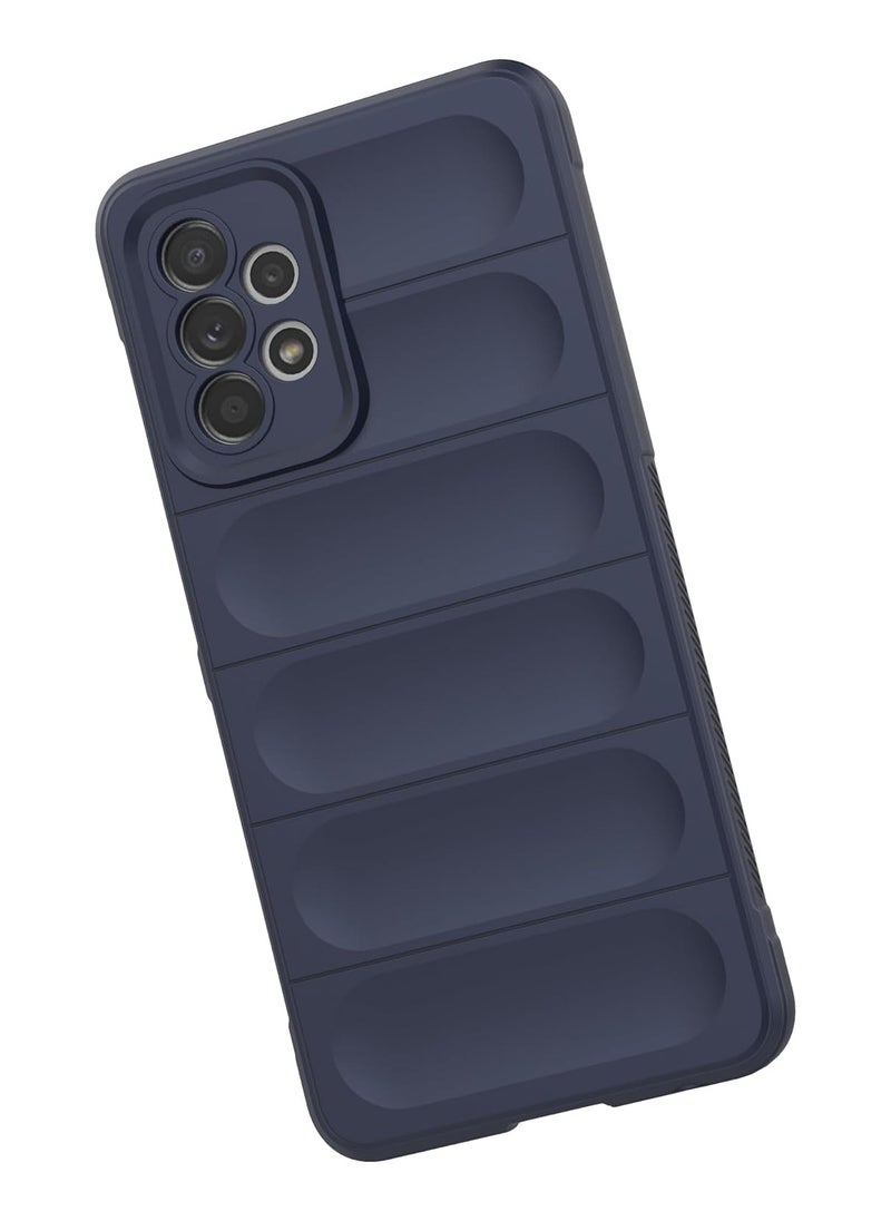 Magic Shield Tpu Silicone Shockproof Phone Case For Samsung Galaxy A52/A52s Blue