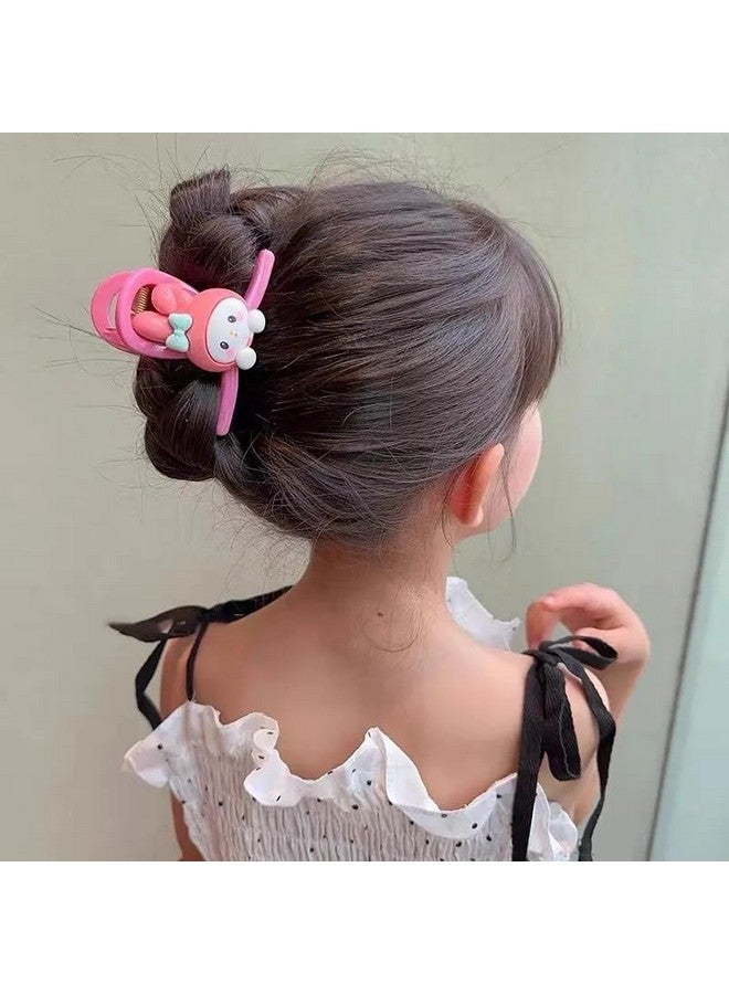 Shivarth Clutcher Cartoon Emoji Design Hair Claw For Girls Kids Hair Accessorias Pack Of 1 - Image 5