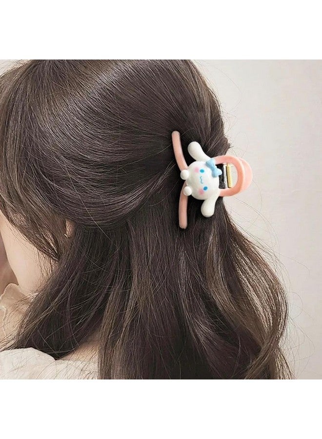 Shivarth Clutcher Cartoon Emoji Design Hair Claw For Girls Kids Hair Accessorias Pack Of 1 - Image 3