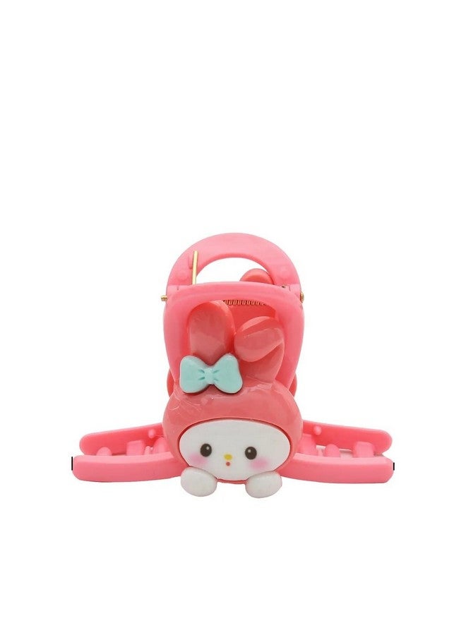 Shivarth Clutcher Cartoon Emoji Design Hair Claw For Girls Kids Hair Accessorias Pack Of 1 - Image 1