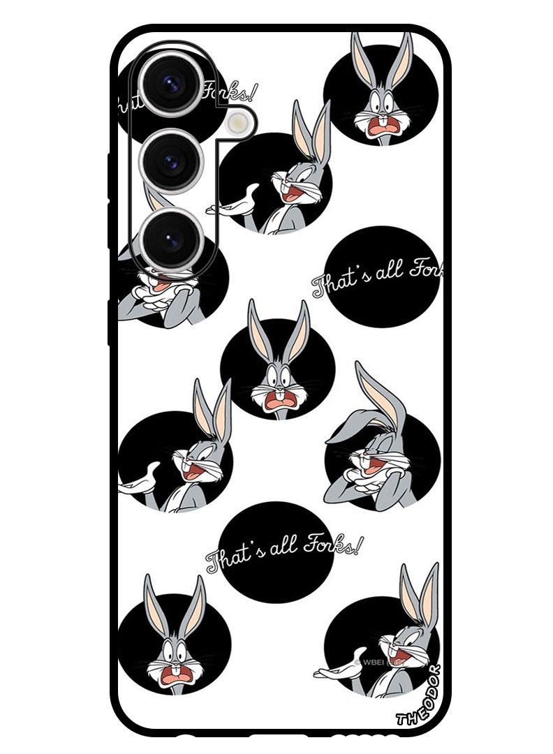 Theodor Protective Case Anti Scratch Shock Proof Bumper Cover For Samsung Galaxy S24 Bugs Bunny (3) - Image 1
