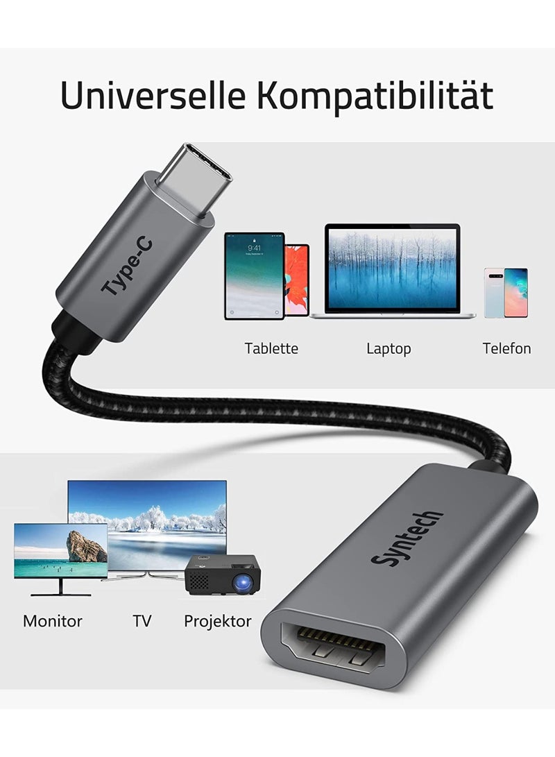 سينتيك Mark10 |  محول USB-C الى HDMI انثى بدقة تصل الى 2560*1440 @60Hz  - Image 3